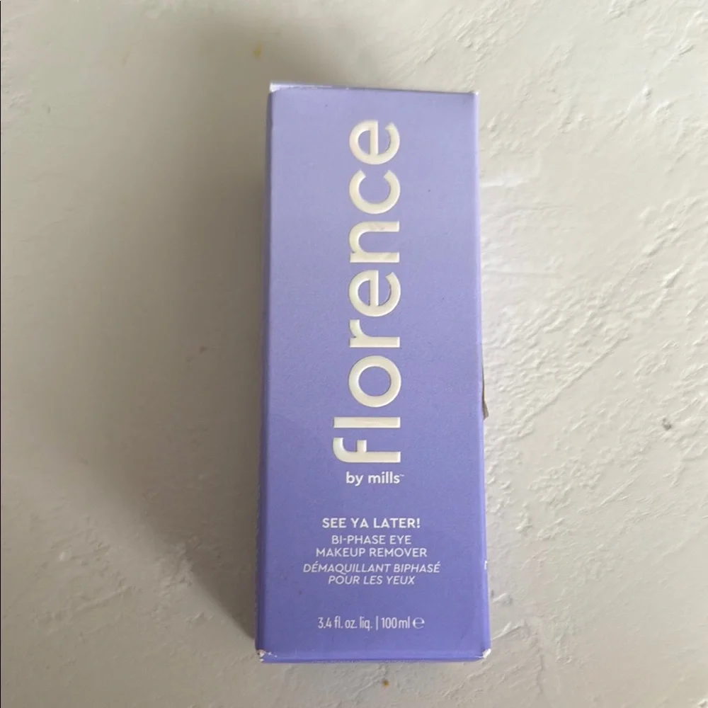 NEW- Florence by Mills See Ya Later! Bi Phase Eye Makeup Remover